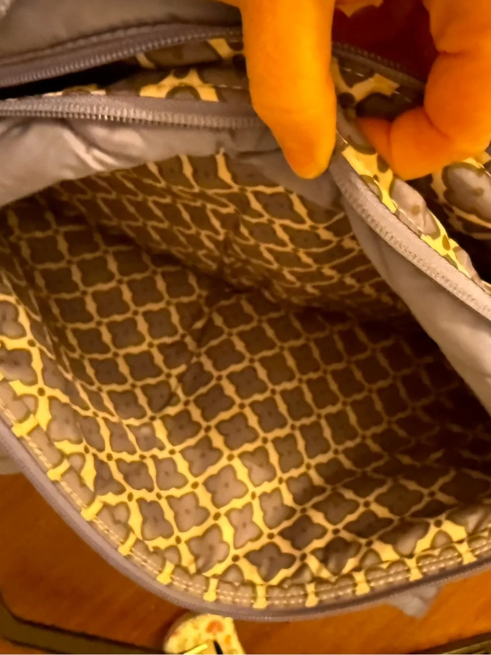 Vera Bradley Quilted Periwinkle Tote